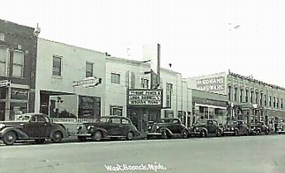West Branch Cinema (Midstate Theater, Mid State Theater) - Old Shot Of Mid-State